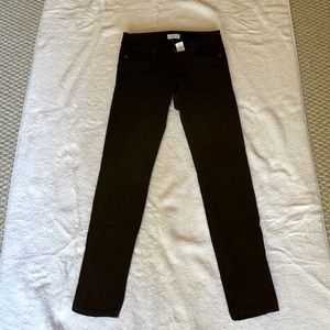 Gap 1969. Size 26/2r. Black velvet pants